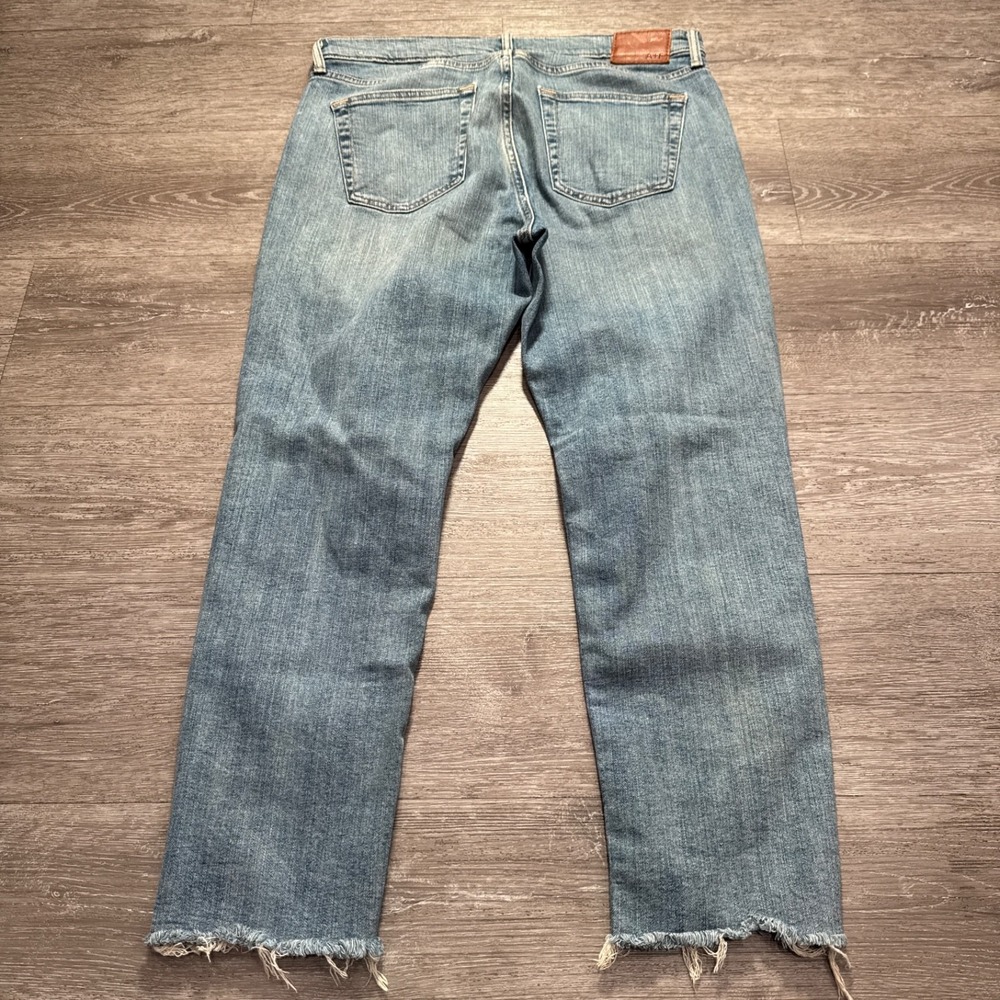 Abercrombie & Fitch Jeans Mens 34 Blue Denim Rustin Athletic Slim Stretch 34x26 - Picture 6 of 12
